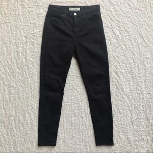 Black TopShop Jamie Jeans